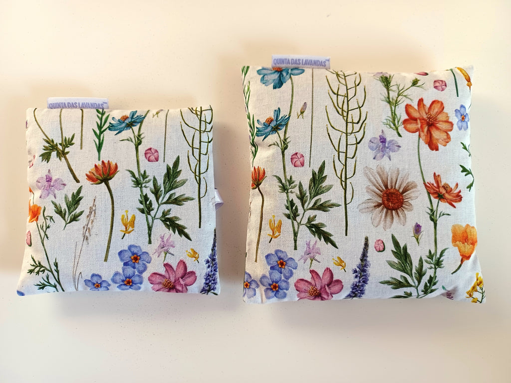 Conjunto  V - Portes Grátis 15x15 e 12X12 lavanda